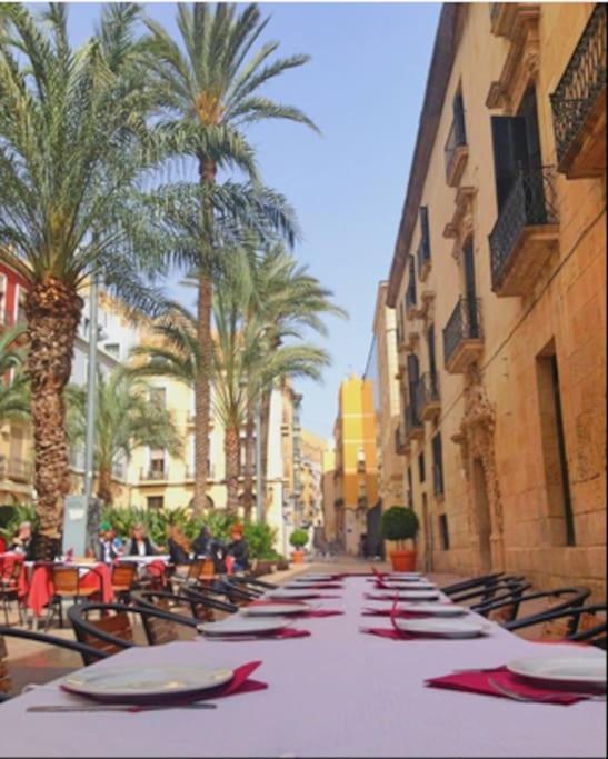 Calle Mayor Next To Beach Alicante Exteriér fotografie